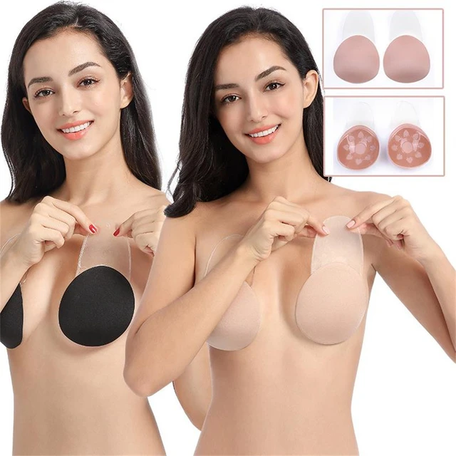 Sexy Sticky Bra Silicone Push Up Bras For Women Breast Paste Strapless  Bandage Invisible Bra Intimates Accessories Self Adhesive - AliExpress