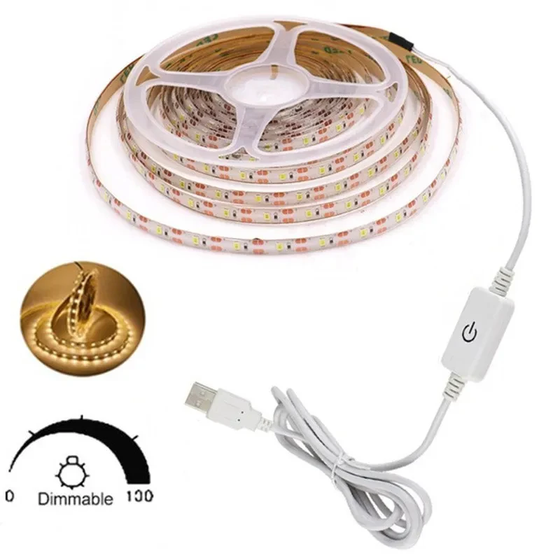 ตัวเลือกสินค้า แถบ LED ยืดหยุ่น เซ็นเซอร์สัมผัส ปรับความสว่างได้