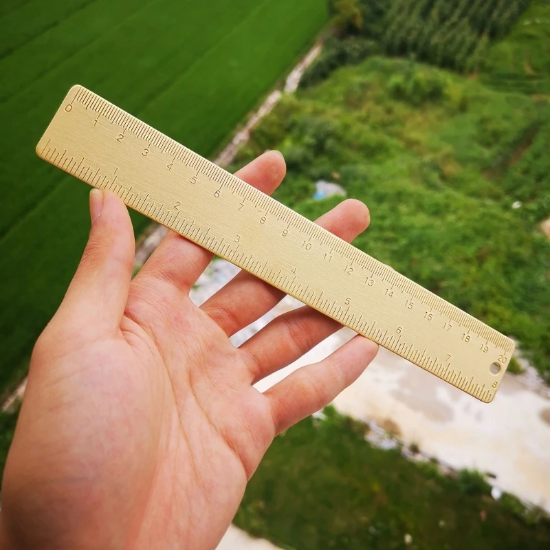 휴대용 직선 눈금자 20cm, 학교 사무용품 플래너, 학생 액세서리