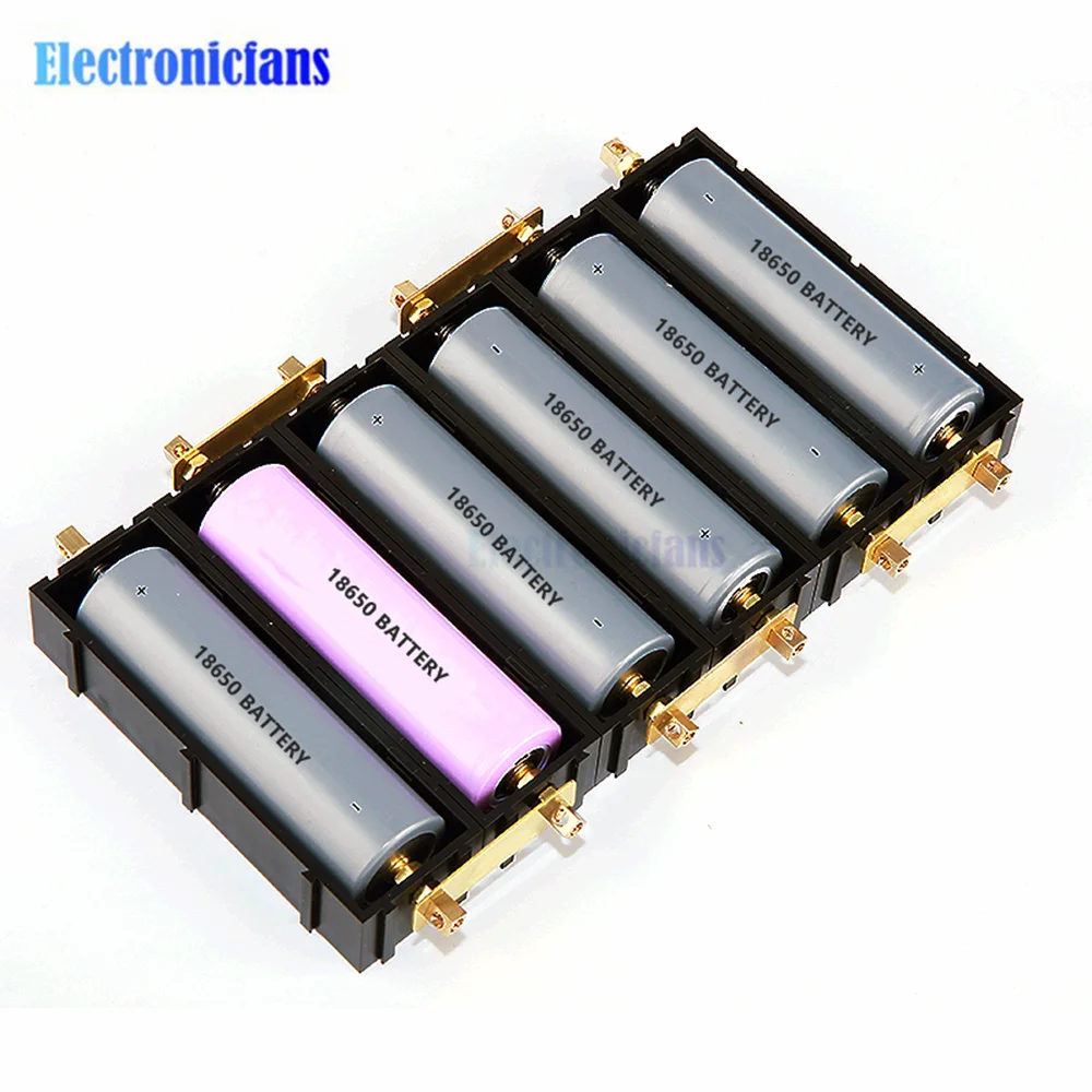 Spleißbarer Batteries chlitz 21700 Batterie fach löt freier Lithium-Batterie kasten halter elektronische Hochstrom-Kupfers äule