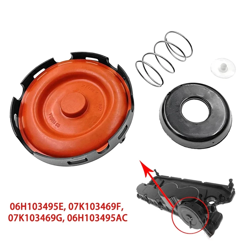 

Набор для ремонта диафрагмы клапана PCV 917-064 для A3 A4 Q3 Q5 Quattro Volkswagen VW Beetle Golf Jetta 06H103495AC