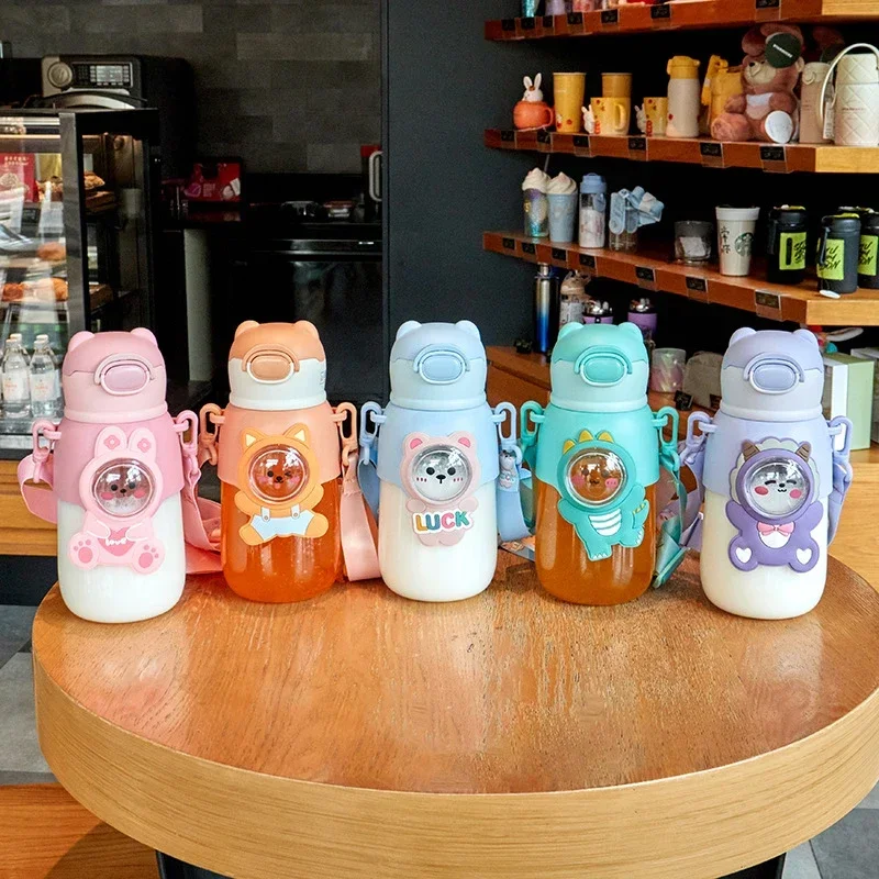 Kawaii Water Bottle for Girls Cute Kids Water Bottles with Straw Square  Drinking Bottle, Portable Le…See more Kawaii Water Bottle for Girls Cute  Kids