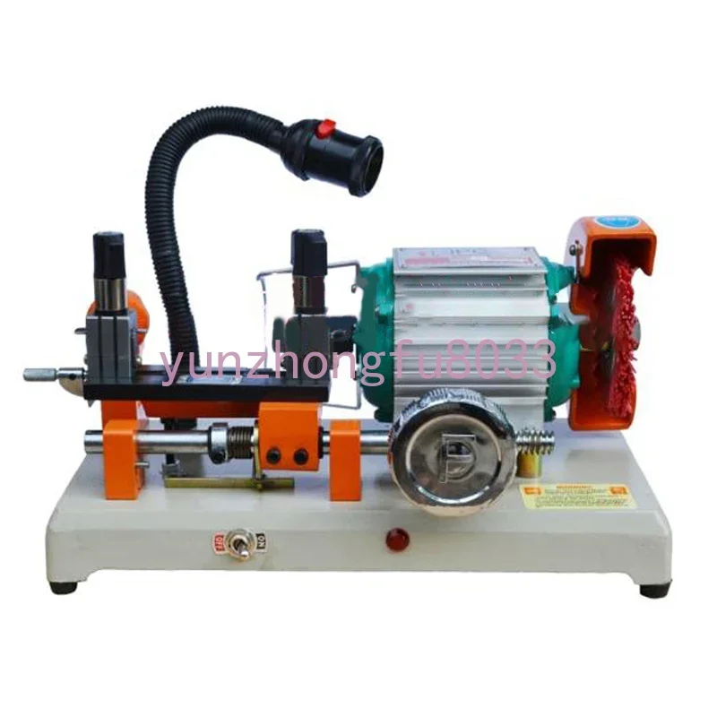 

220V Horizontal Key Copy Duplicate Cutting Machine Multi-function RH-2AS Horizontal Locksmith Tools With Brush Lengthen Clamp