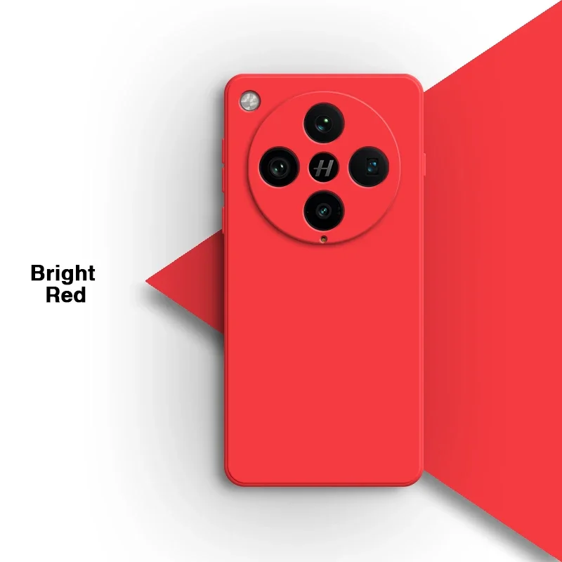 Elegant Liquid Silicone Square Phone Case - Fashionable Soft Back Cover in Classic Design