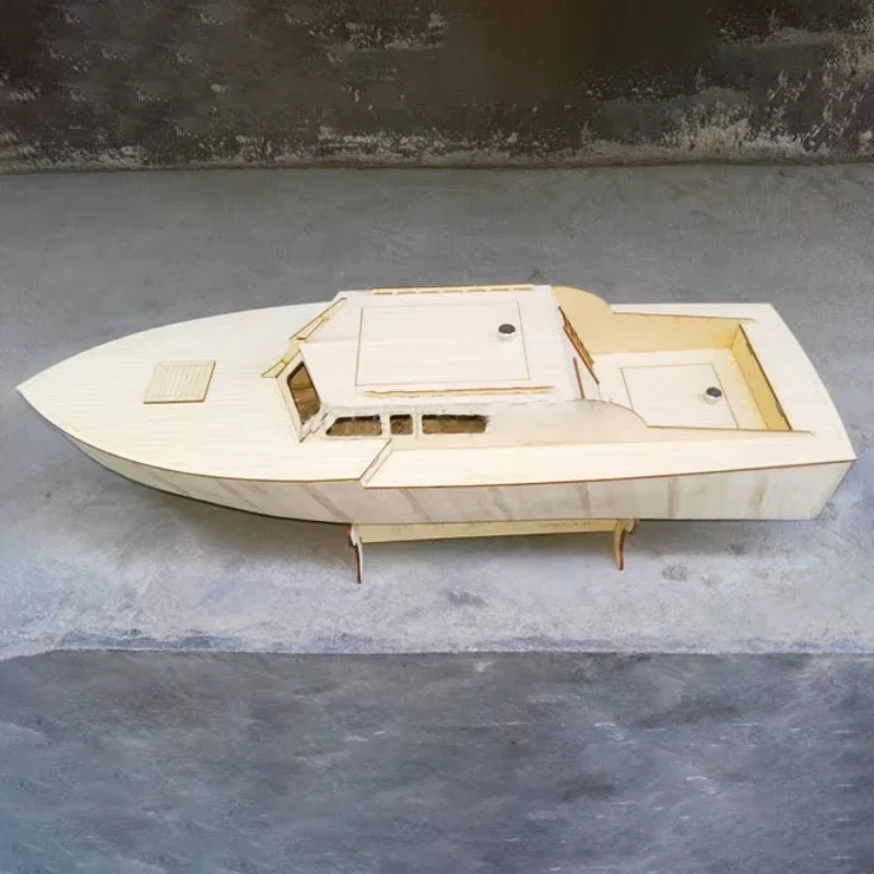 Wooden Yacht Wallis Model Boat DIY Handmade Assembly Ship Model Kit 2