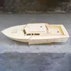 Wooden Yacht Wallis Model Boat DIY Handmade Assembly Ship Model Kit 2