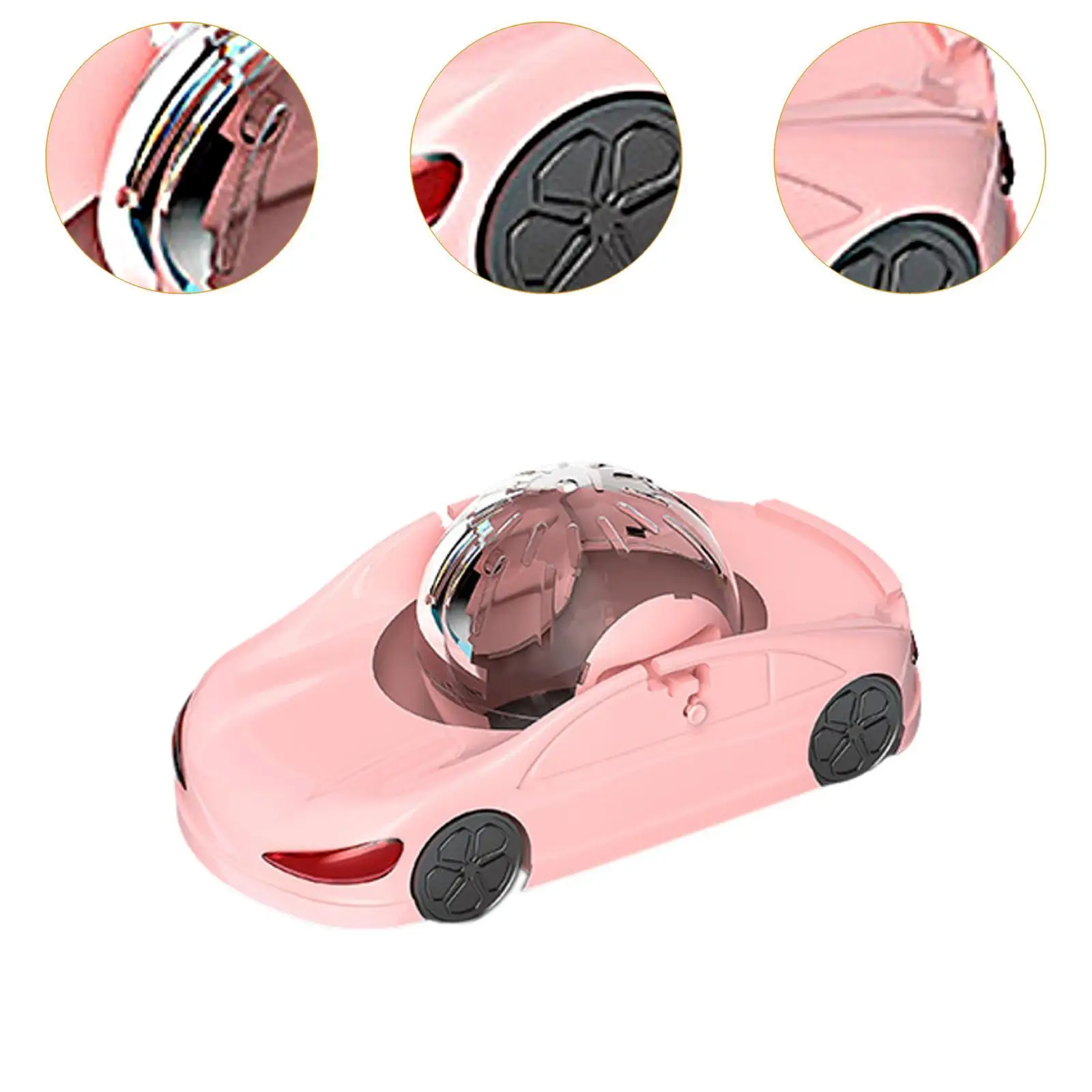 Hamster Toy Car Hamster Exercise Wheel Removable Funny Quiet Multifunction Small