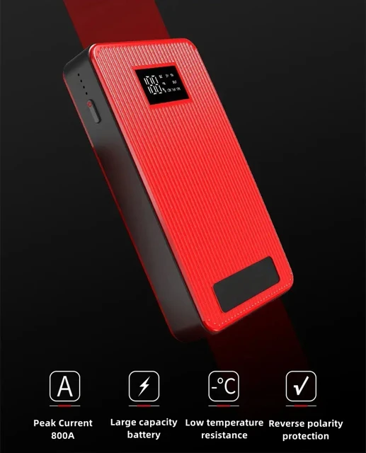 GKFLY Auto Starthilfe Host Jumpstarter Nur Power Bank Notfall