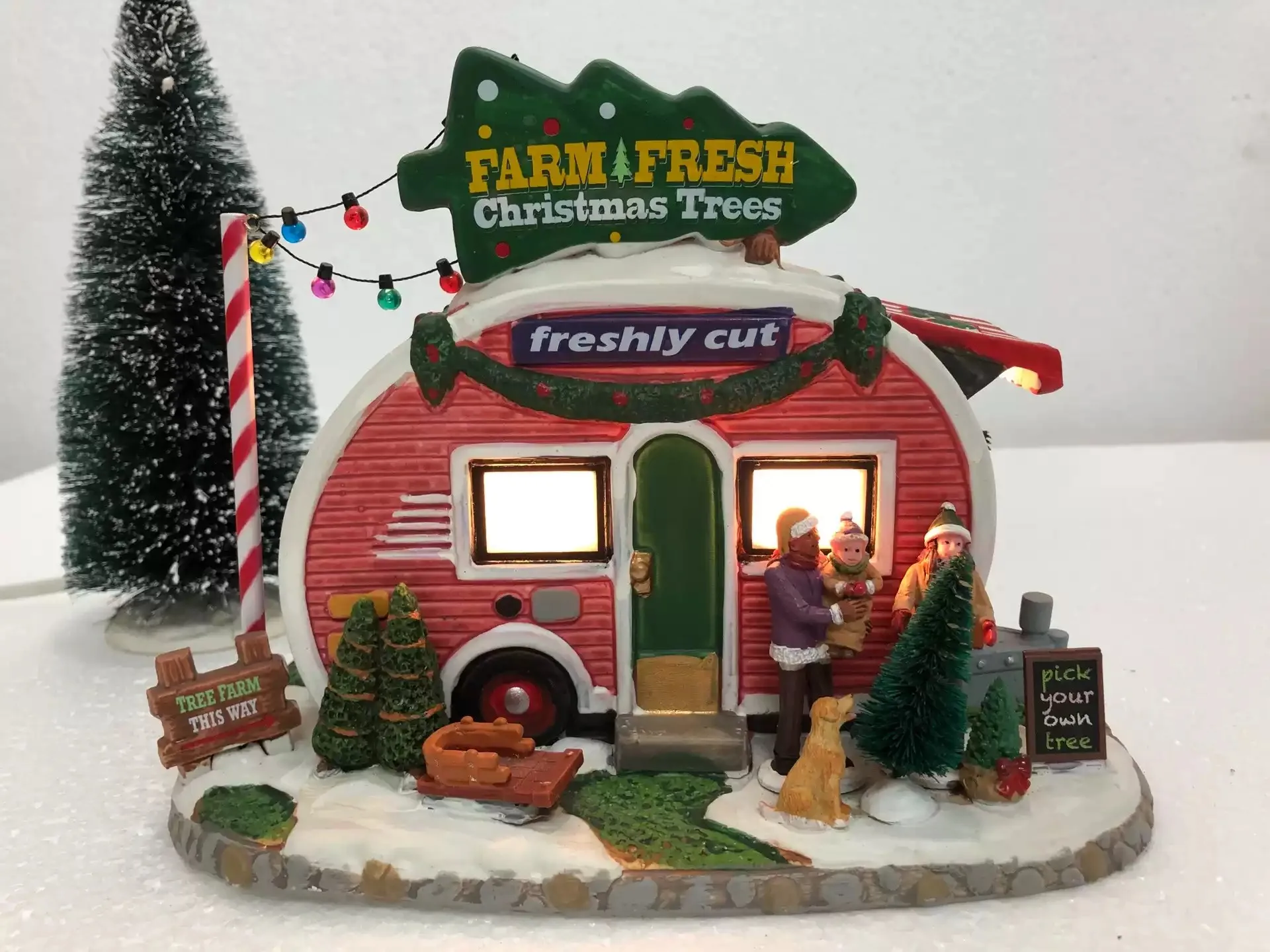 

Рождественский Декор, креативная ручная роспись, светящаяся Рождественская елка, магазин украшений для дома, праздничное украшение, рождественские подарки