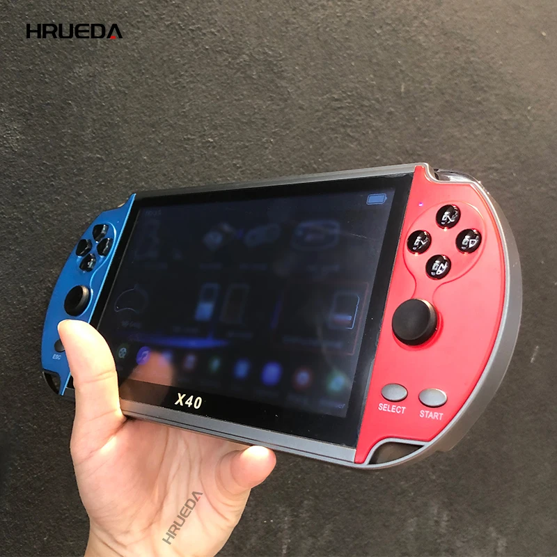 クニチカ　X40  7.0 インチ画面　 携帯 ゲーム コンソール X40 Portable Game Console 7 inch Screen 16GB with 3000+ free