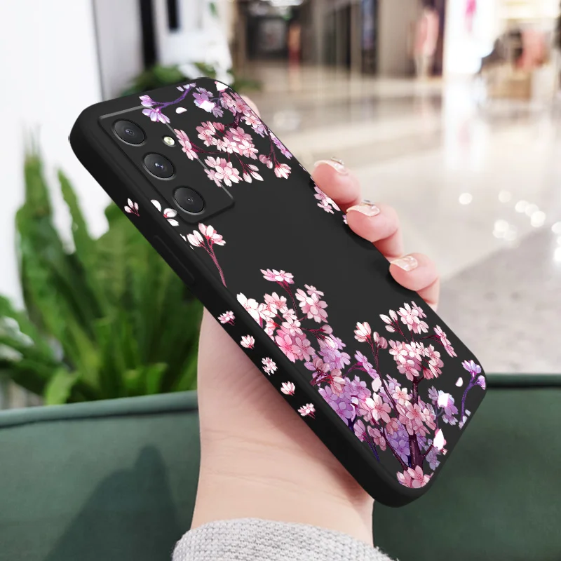 Blooming Cascades Floral Phone Case - Elegant Protective Cover