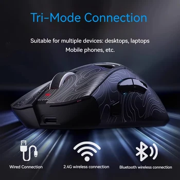 Aula SC620 Gaming Mouse Wireless Hollow-out PAW3311 Tri-mode Rechargeable Adjustable DPI Mouse for Desktop Laptop 3