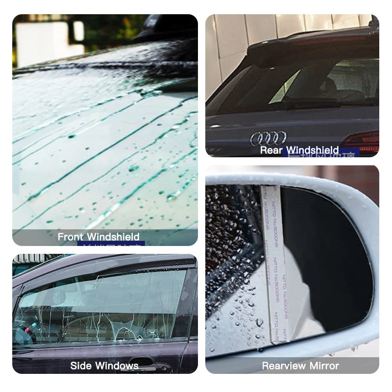 Anti-Rain For Cars Glass Water Repellent Spray Long Lasting Ceramic  Windshield Nano Hydrophobic Protection Coating Car Care