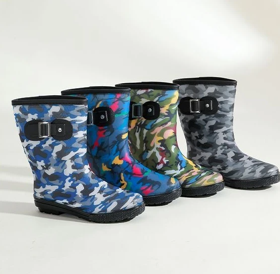 Waterproof Mid Height Men's Casual Boots For Work And Hiking_voghion.com