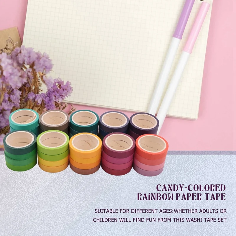 Candy Corn Purple Washi Tape