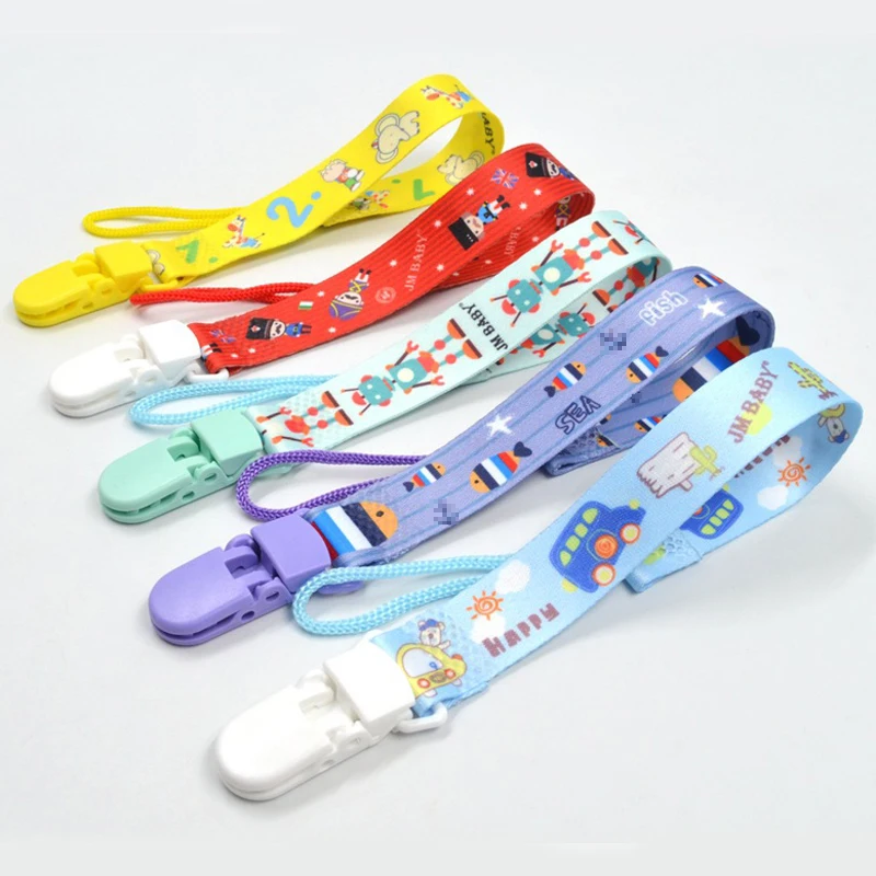 

Baby Pacifier Clip Chain Ribbon Dummy Holder Chupetas Soother Pacifier Clips Leash Strap Nipple Holder For Infant Feeding