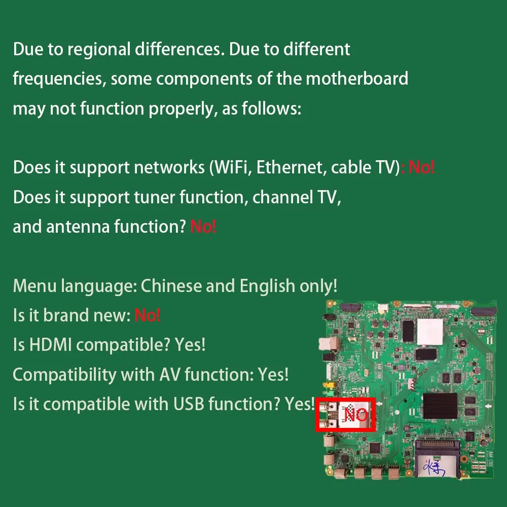 LG 49UB830V ANAKART MAINBORD EAX66085703(1.0) - TV Yedek Parçaları ve