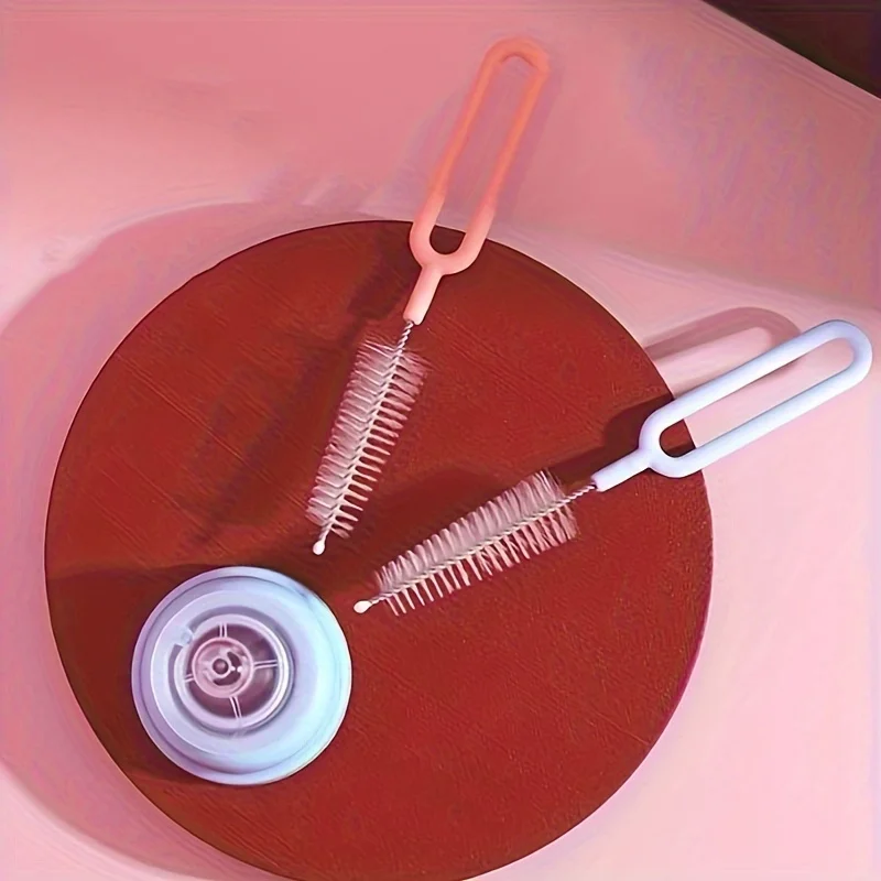 Stainless Steel Nipple Brush with Handle