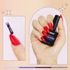 FZANEST HEMA TPO Free High Durability Strong Top and Base Coat Shiny Crystal NO Wipe High Shine Power Chrome Top Gel Finish 1