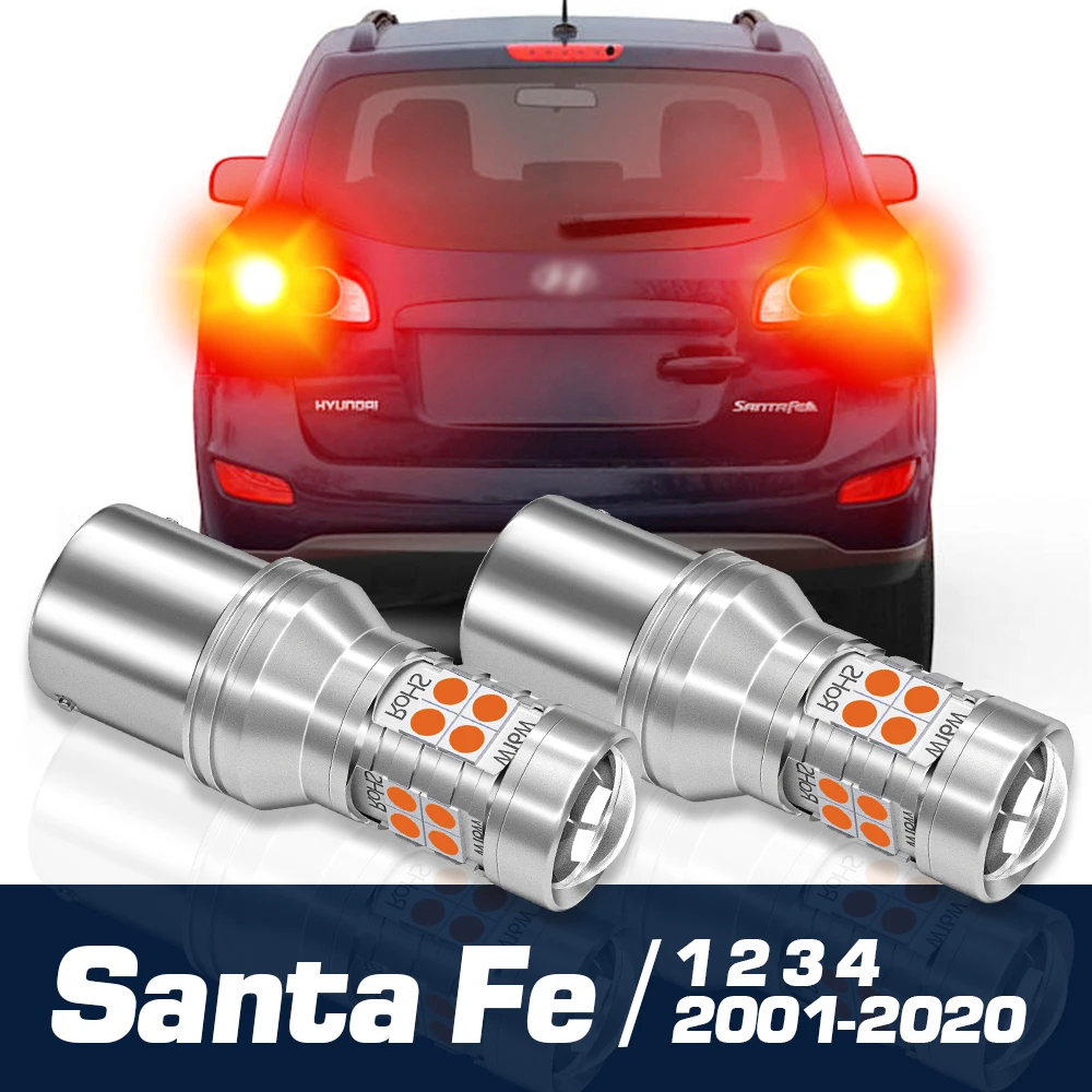 

2pcs LED Brake Light Canbus Accessories For Hyundai Santa Fe 1 2 3 4 2001-2020 2007 2009 2010 2011 2012 2013 2014 2015 2016