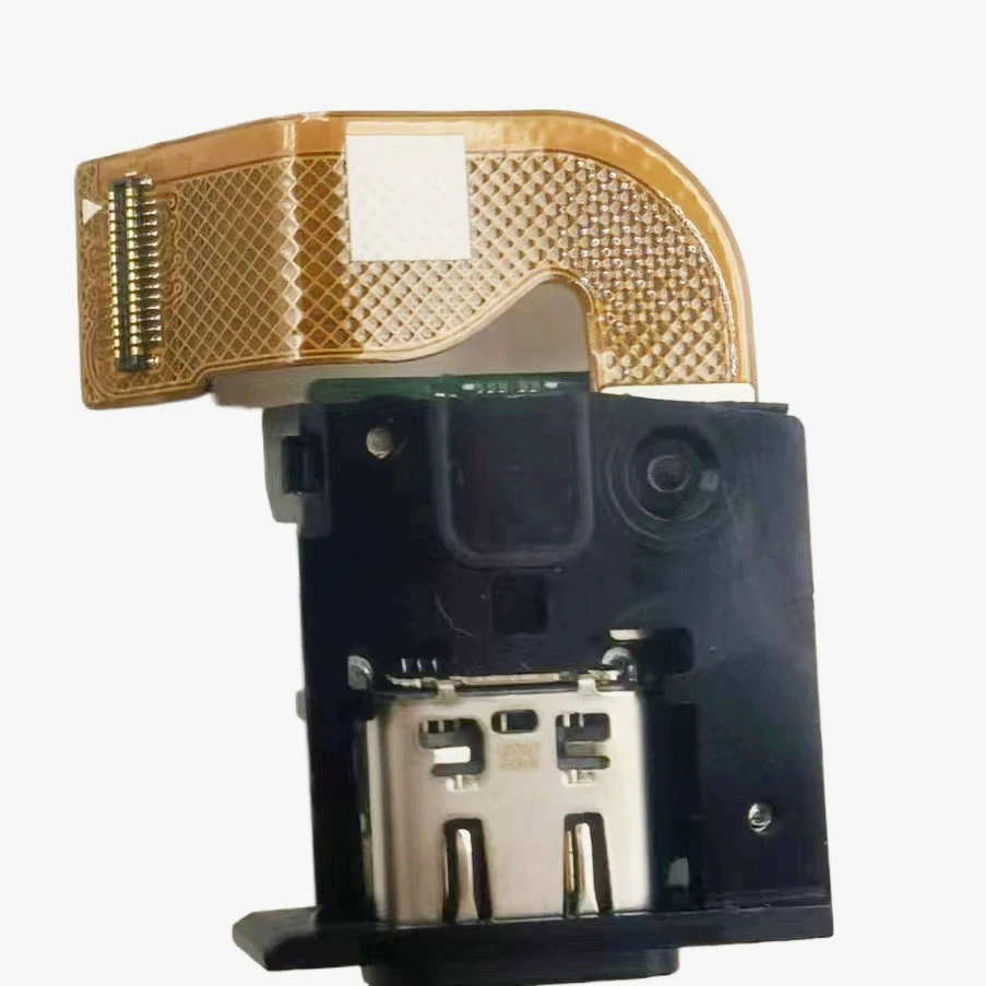 GoPro Hero 9 10 11 12 USB 조립 수리 부품용 플렉스 케이블이 있는 Type-C 충전 포트
