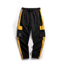 

Men's trendy street casual spring and summer tooling large size all-match leggings