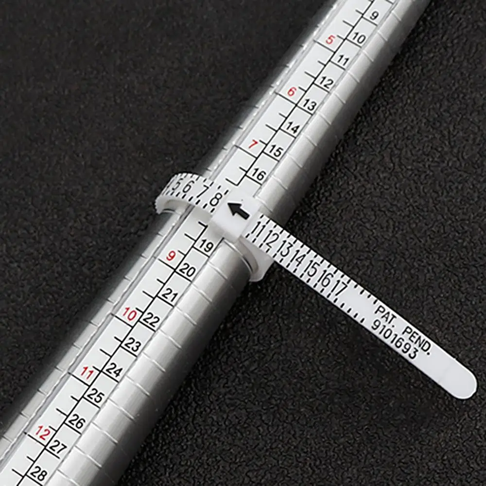 5Pcs US Ring Sizer Measure Finger Gauge For Wedding Ring Band Genuine  Tester Jewelry Tool - AliExpress