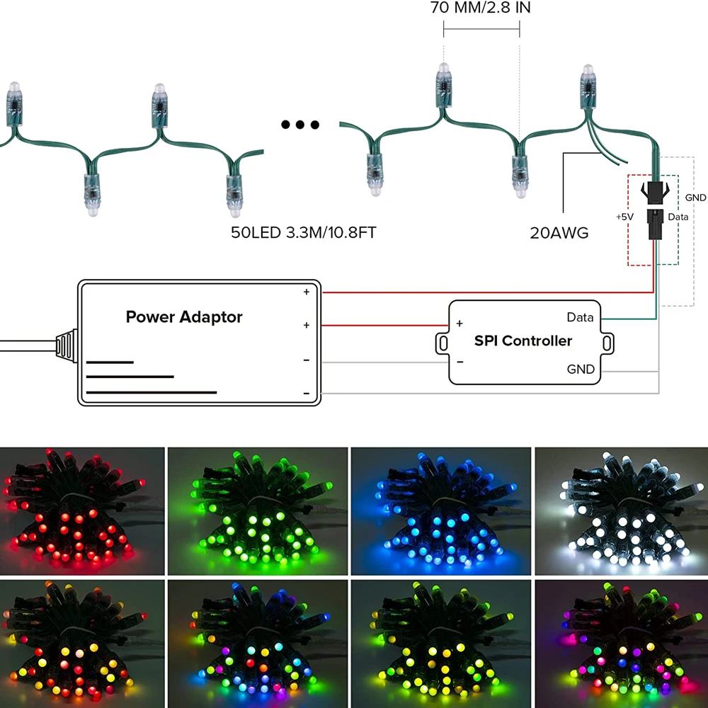 Christmas String Light Wiring Diagram