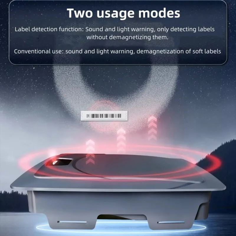 Supermarket Embedded AM Decoder Anti-Theft Soft Tag Detector