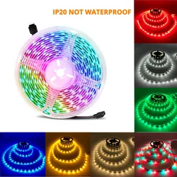 5M 300LED Strip Light Non Waterproof DC12V Ribbon Tape Brighter SMD3528 Cold White/Warm White/Ice Blue/Red/Green/blue Atmosphere