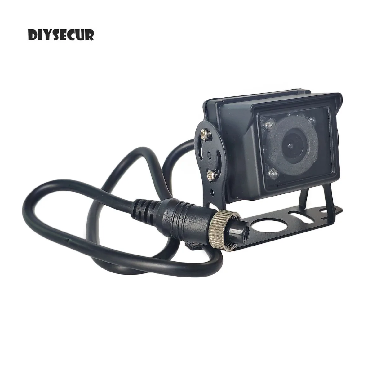 

DIYSECUR Waterproof Backup 4PIN 12V-24V CCD Van Bus Lorry Car Rear View Camera Reversing Parking Camera IR Night Vision