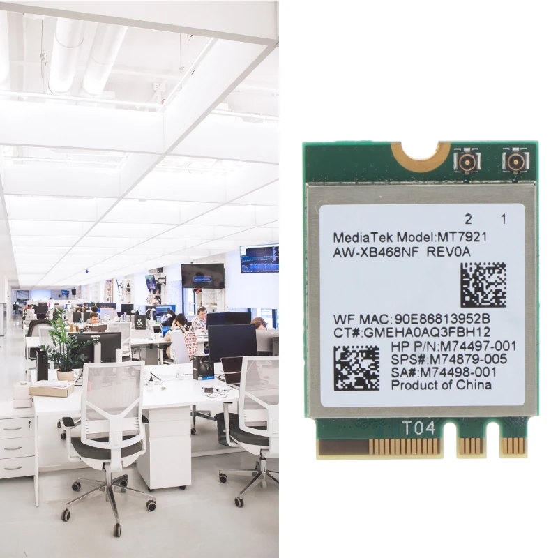 Рисунок 3 - MT7921 NGFF M.2 Wireless Card WiFi 6 Desktop Kit 2