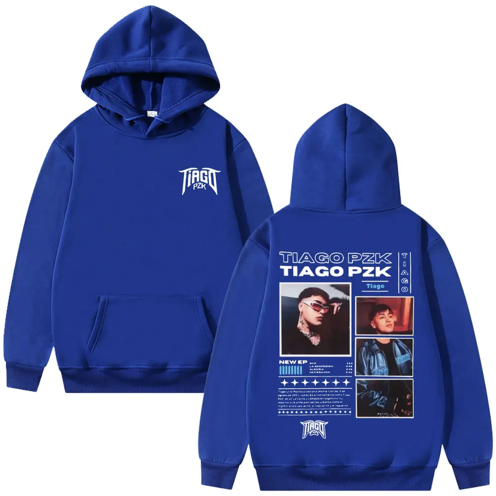 Rapper Tiago Pzk Gottia Graphic Hoodie Men Women Fashion Hip Hop Oversized Hooded Sweatshirt Men's Casual Long Sleeve Pullover 2