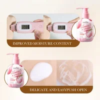 150g Peach Hand Cream, Rich in Glycerin, Peach Extract Essence, Tocopherol, and Other Ingredients, with a Moisturizing Texture That Is Non-Greasy. It Can Nourish Dry Skin, and Can Be Used for Hand, Foot, and Body Care, Keeping the Skin Hydrated, Soft, Smooth, and Radiant. Suitable for Rough and Dry Skin. 6