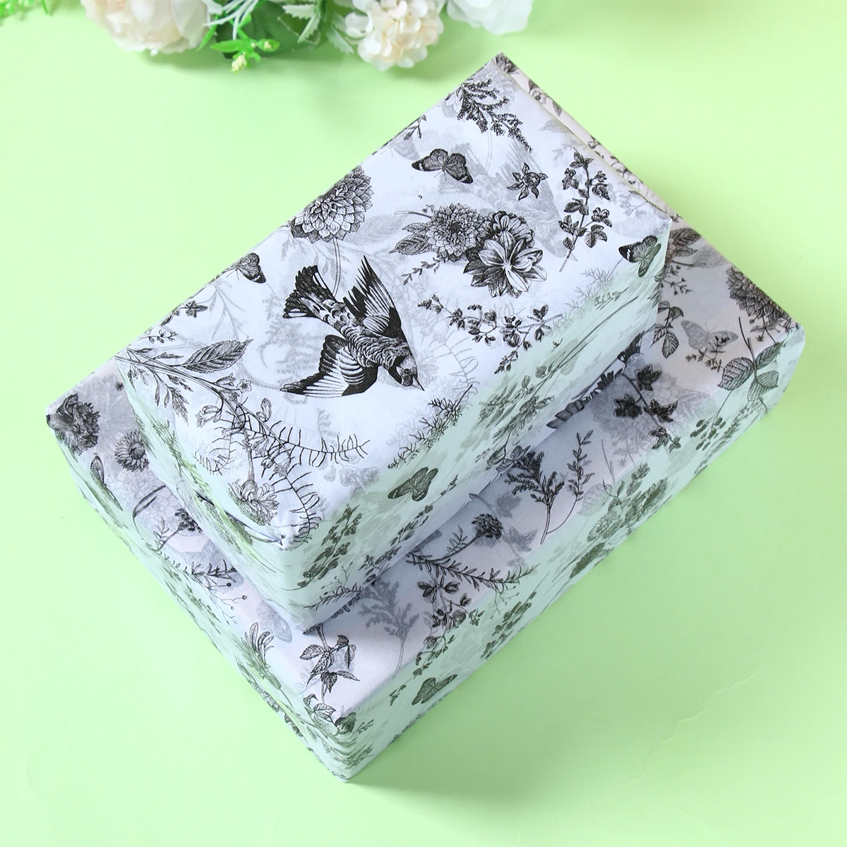 Vintage Floral Tissue Paper 5