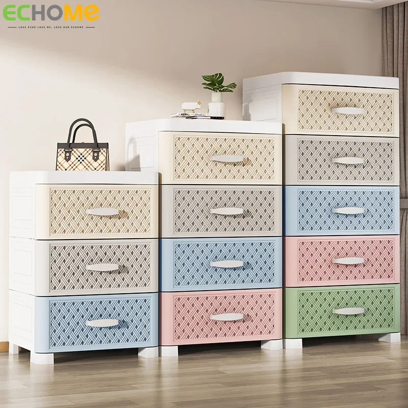 Plastic Storage Cabinets Multi-functional European Style with Drawers for  Clothing Cosmetics and Household Furniture Storage box - AliExpress