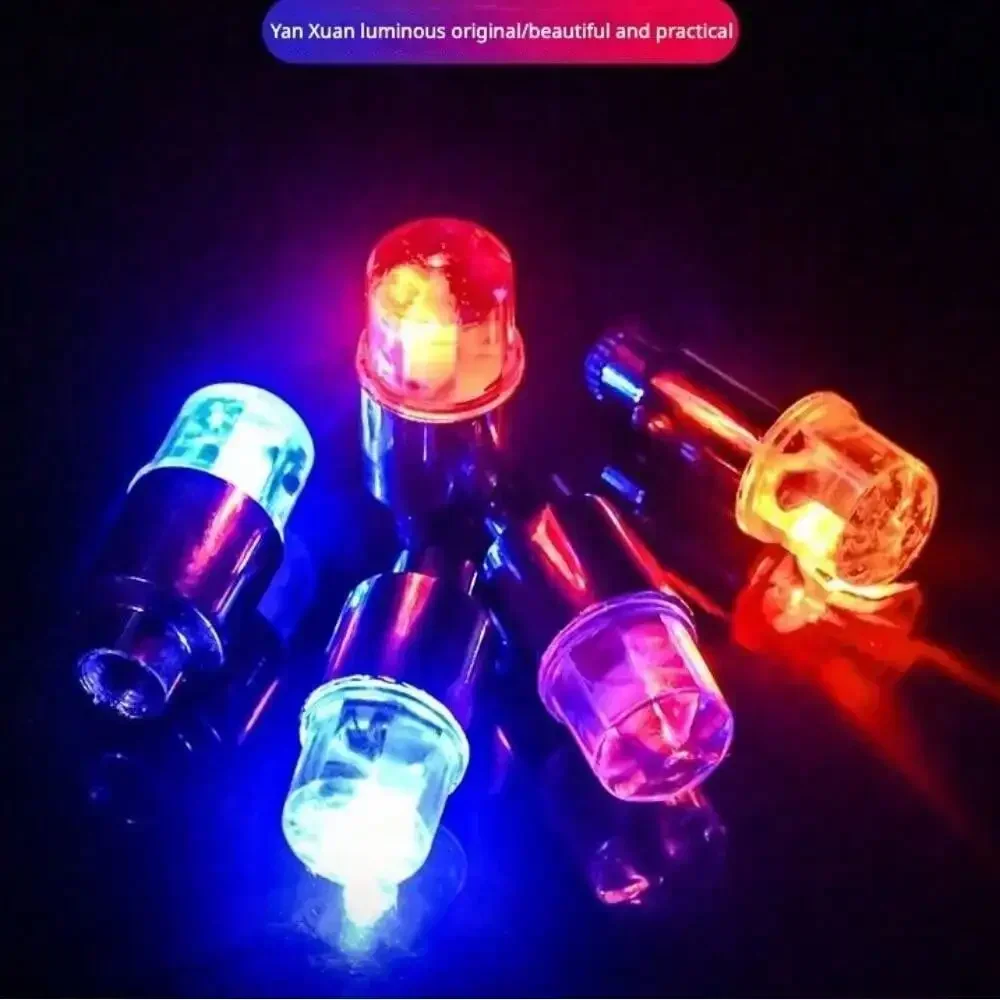 4Pcs Tire Valve Cap Lights For Car Motorcycles Bicycles Electric Vehicles