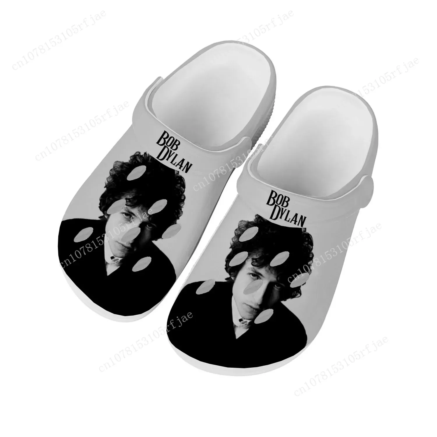 

Bob Dylan Rock Singer Songwriter Home Clogs Custom Water Shoes Mens Womens Teenager Shoes Clog Breathable Beach Hole Slippers