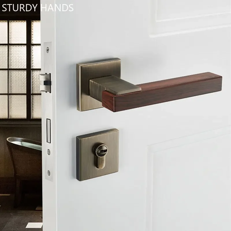 fechadura silenciosa de liga macaneta couro para porta seguranca do conjunto suprimentos ferragem moveis 02