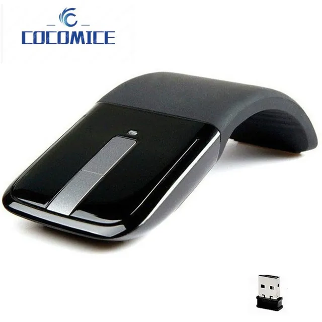 Portable Ultrathin 2.4Ghz Foldable Wireless Mouse: The Perfect Companion for Your PC or Laptop