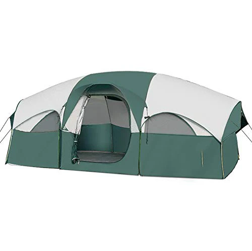 

Large camping tent 8-14person people waterproof double layer outdoor rainproof Portable Ultralight Family tent