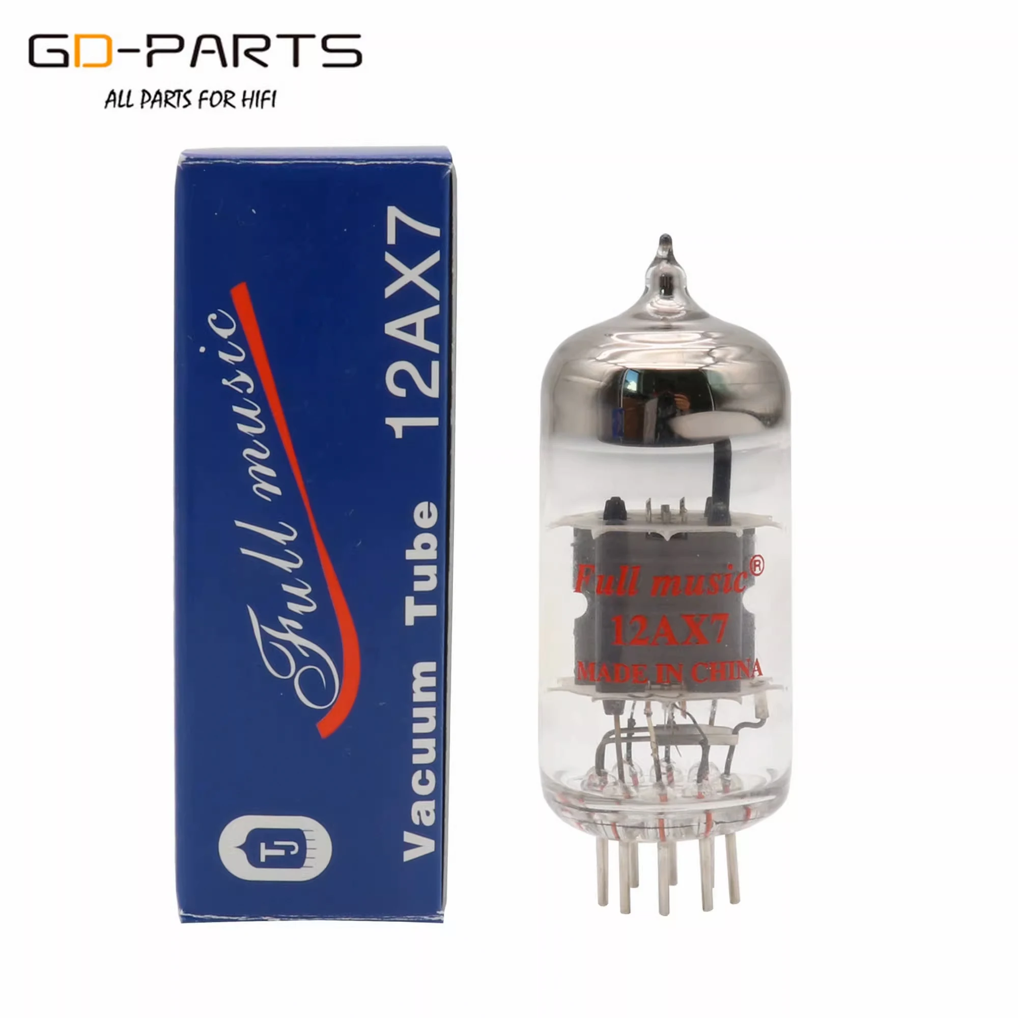 TJ Fullmusic 12AX7 ECC83 12AU7 ECC82 Vacuum Tubes Electron Tube For Vintage Hifi Audio Guitar Tube AMP Headphone Pre-amplifier 3