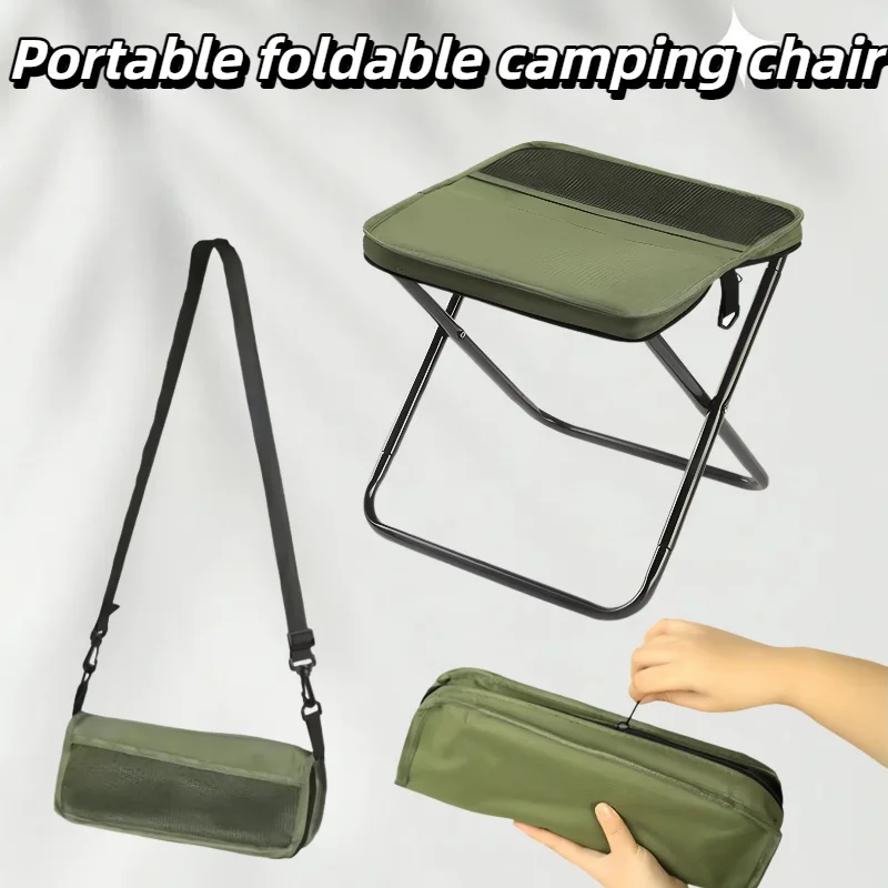 Foldable Backpack Camping Stool 1