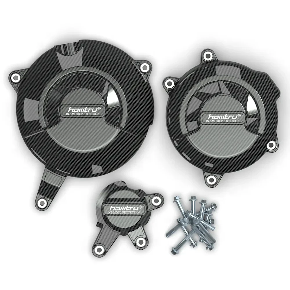 For CFmoto 650NK-650MT-650GT 650 ADVENTURA 22-23 700MT Engine Protection Cover carbon-look