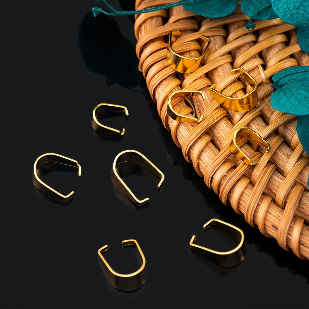 50 Stück Edelstahl Clip Anhänger Verschluss Melone Samen Schnalle Halskette Anhänger Krallenverschluss Charm Verbinder DIY Handwerk Schmuckherstellung – Detail 6
