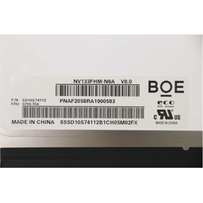 Tela de Laptop Fina 30 Pinos Nv133fhm-n6a N5a N52 N61 N62 Lp133wf4-spb2 M133nwf4 r0 r3 N133hce-gp1 1920*1080 Fhd 30 Pinos 13 Polegada - Imagem 3