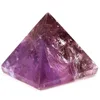 Amethyst Crystal Pyramid Egyptian Clear Stone Home Desk Decor Healing Gifts 20mm 1