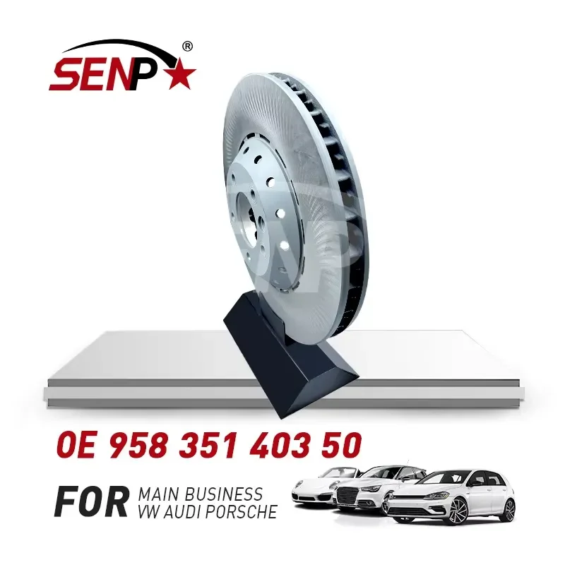 SENP 고품질 브레이크 디스크 92A 포르쉐 카이엔 95835140350 전륜 브레이크 시스템용