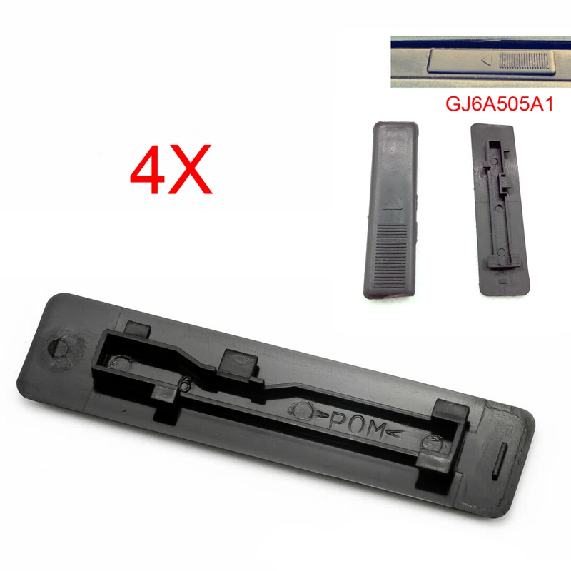 4X Nuovo Coperchio Di Ricambio Per Clip Di Stampaggio Per Portapacchi Per Mazda 2 2007-2014 3 5 6 Cx 5 7 9