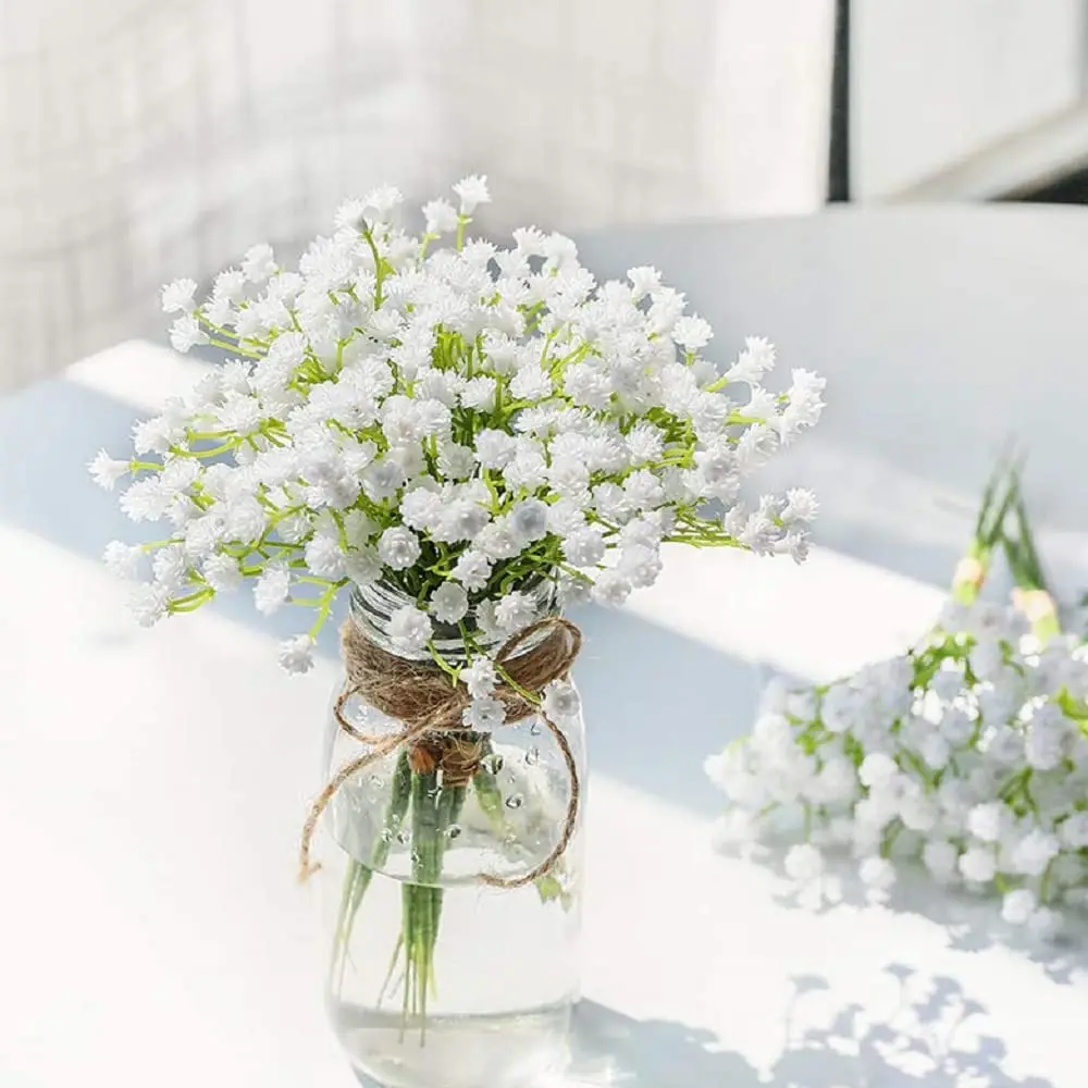 Babys Breath Artificial Flowers  Fake Baby Breath Gypsophila - Artificial  Flower - Aliexpress